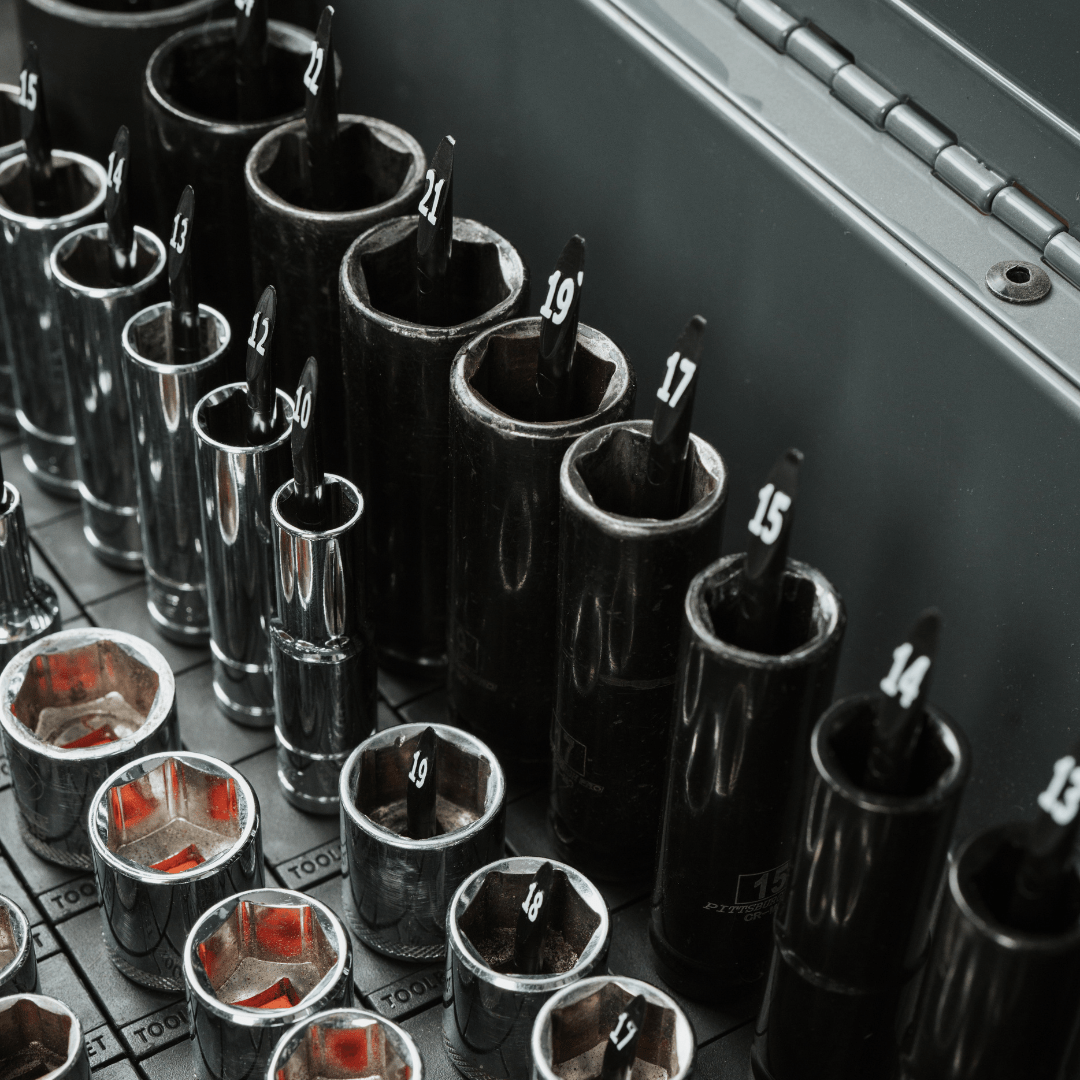 1/2" Socket Stems - Metric - Toolbox Widget USA