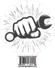 Fist With Wrench - Toolbox Widget USA