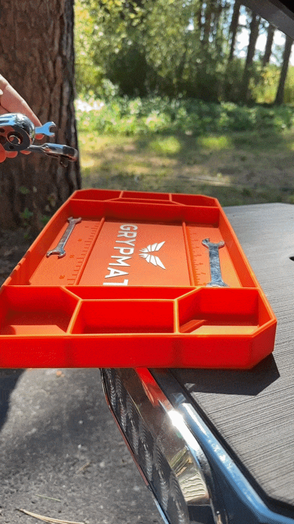 Grypmat Plus - Medium - Toolbox Widget Canada, Grypmat, Grip mat, Tool Mat, Toolbox Widget, Tool Box Widget, Non-slip, Tool caddy, Tool tote