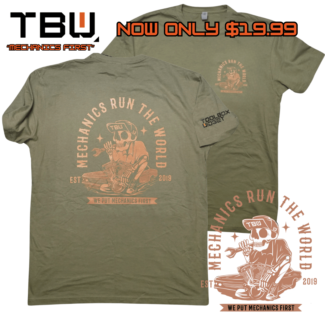 NEW TBW LOGO MECHANIC T - SHIRTS - Toolbox Widget USA
