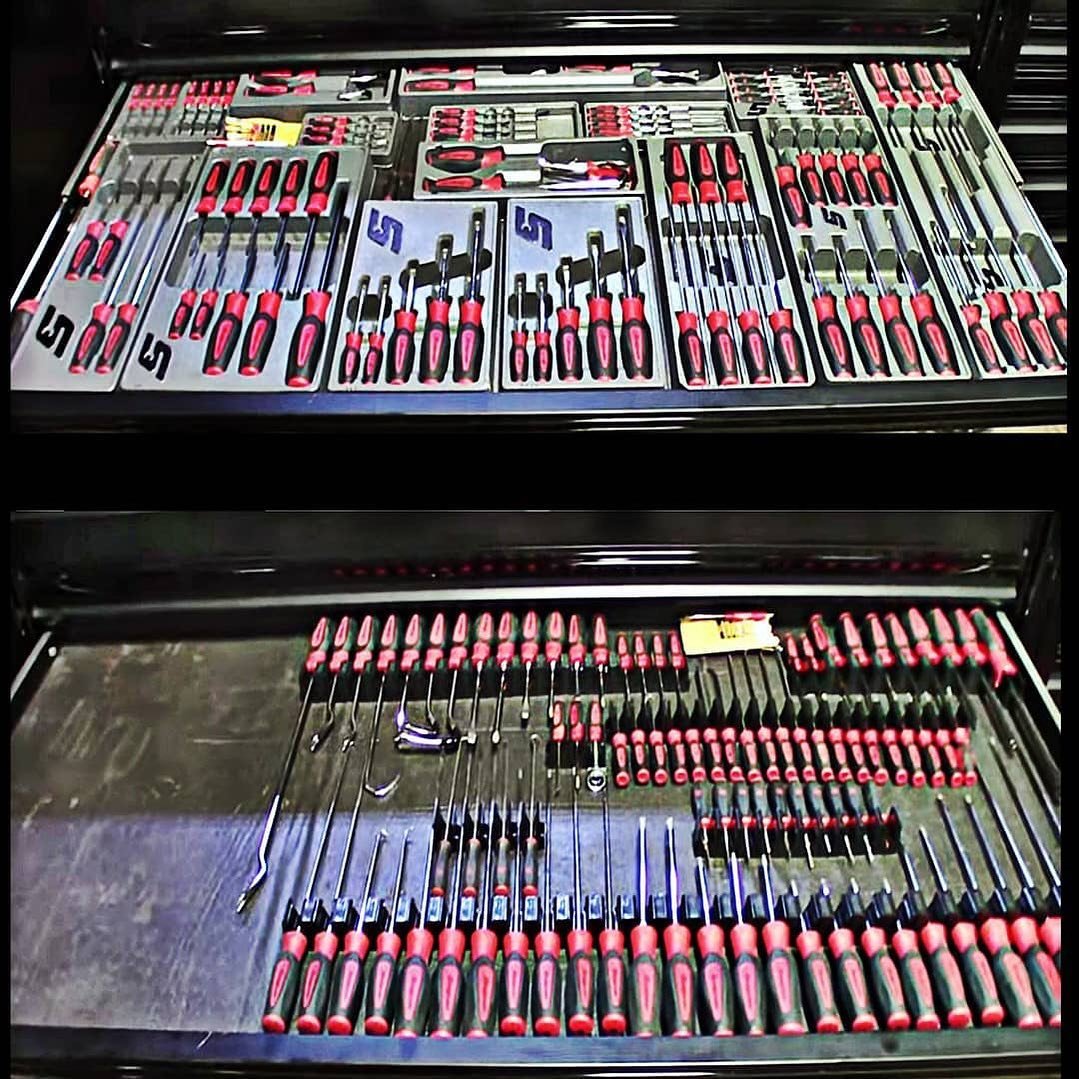 Pro - Screwdriver Organizers - Toolbox Widget Canada, Screwdriver Organizer, Screwdriver Organization, Toolbox Widget, Tool Box Widget, Tool Organization, Screwdriver Holder