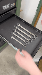 Pro - Vertical Wrench Organizers - Toolbox Widget Canada Wrench Organizer, Wrench Organization, Toolbox Widget, Tool Box Widget, Tool Organization, Wrench Holder
