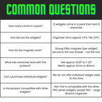 Pro - Vertical Wrench Organizers - Toolbox Widget Canada Wrench Organizer, Wrench Organization, Toolbox Widget, Tool Box Widget, Tool Organization, Wrench Holder