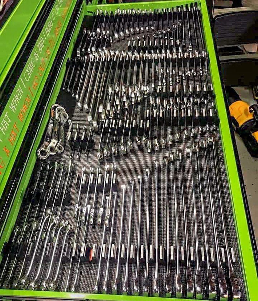 Pro - Vertical Wrench Organizers - Toolbox Widget Canada Wrench Organizer, Wrench Organization, Toolbox Widget, Tool Box Widget, Tool Organization, Wrench Holder