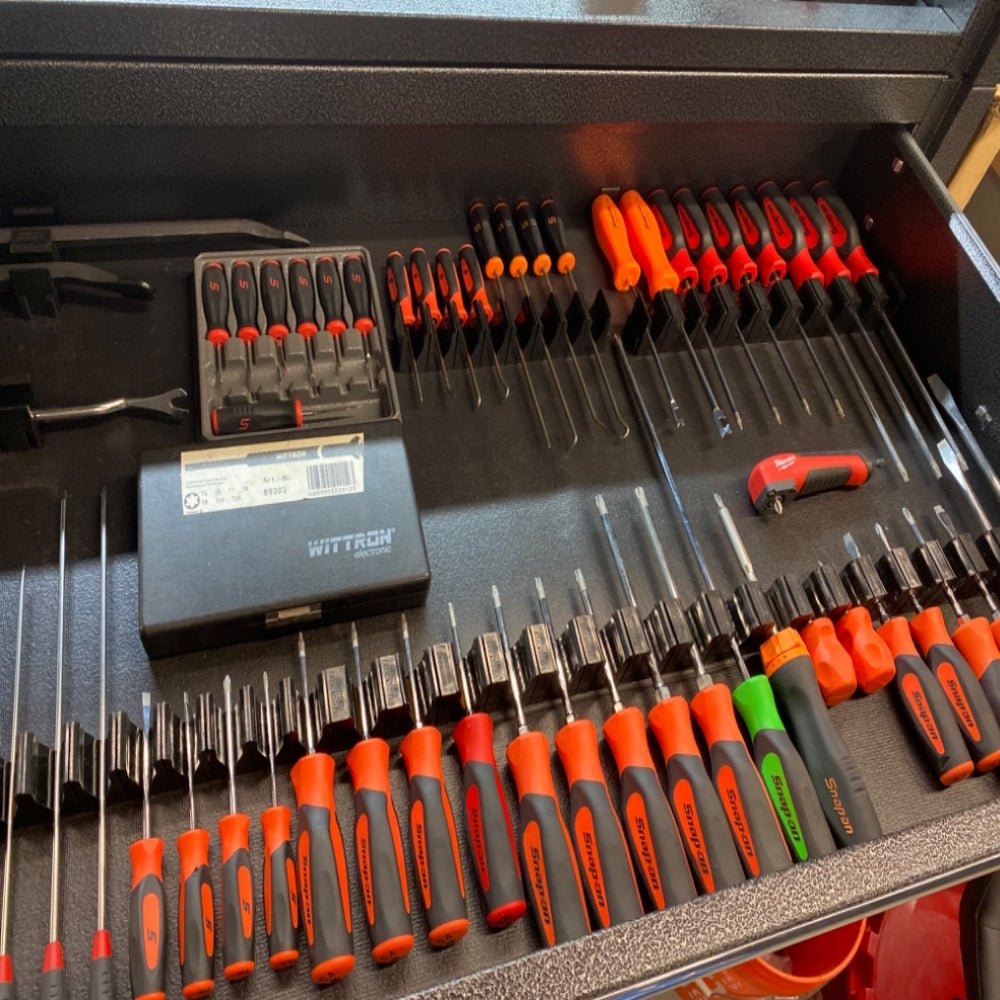 Pro - Screwdriver Organizers - Toolbox Widget Canada, Screwdriver Organizer, Screwdriver Organization, Toolbox Widget, Tool Box Widget, Tool Organization, Screwdriver Holder