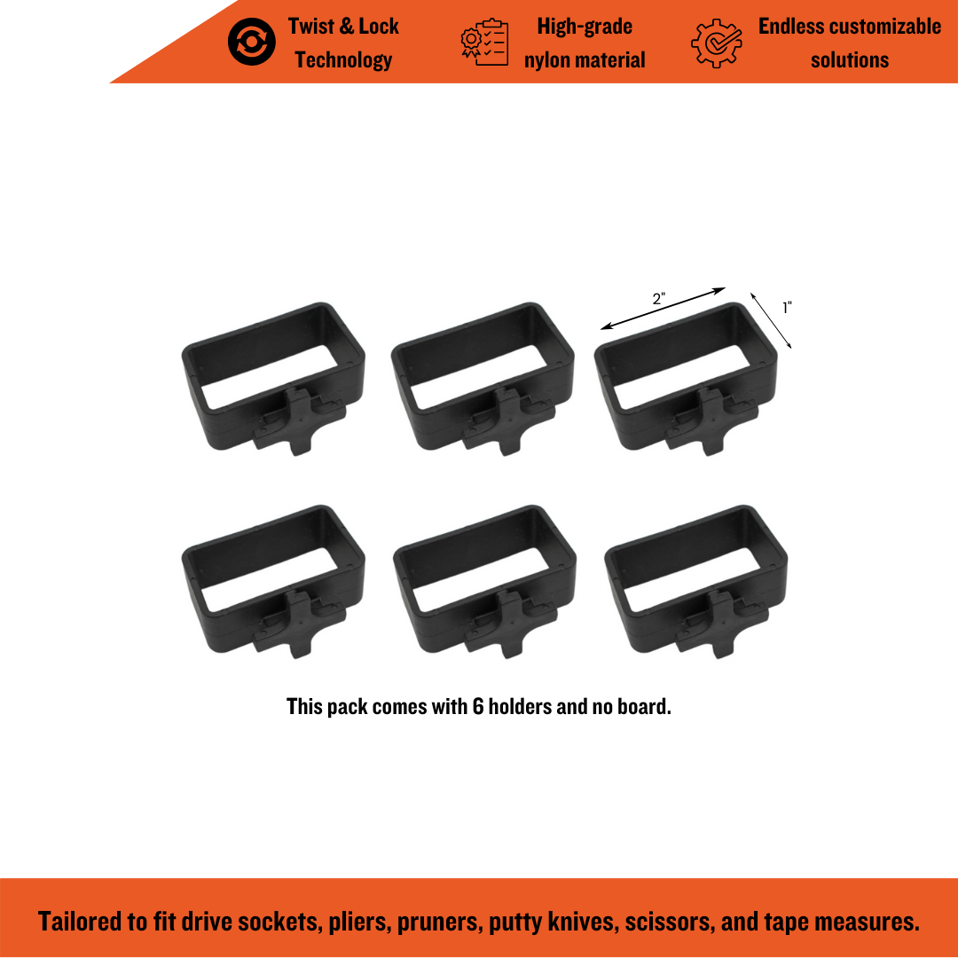 ToolHanger Plier Holder, Toolhanger, Tool Organizer, Tool Organization, Toolbox Widget, Tool Box Widget, Tool Organization, Tool Holder, Peg Board