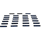 Wrench Size Labels - Metric+ (2.0) - Toolbox Widget USA Wrench Organizer, Wrench Organization, Toolbox Widget, Tool Box Widget, Tool Organization, Wrench Holder