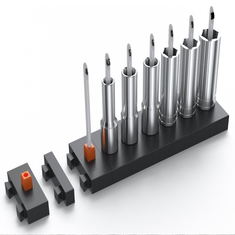 Pro - 1/4" Socket Organizers - Toolbox Widget Canada Socket Organizer, Socket Organization, Toolbox Widget, Tool Box Widget,  Tool Organization, Socket Holder, Socket Tray