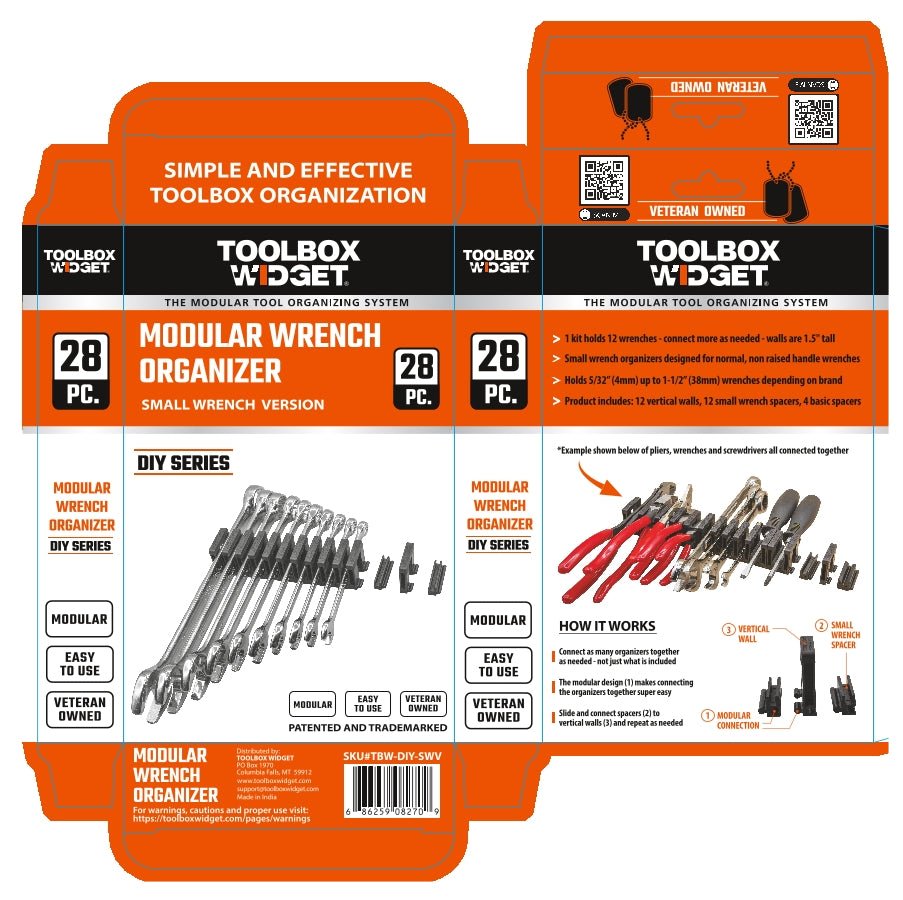 DIY Wrench Organizer - Normal - Toolbox Widget USA