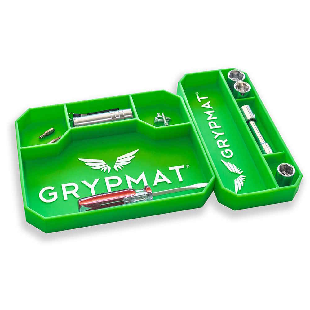 Grypmat Plus - DUO - Toolbox Widget Canada, Grypmat, Grip mat, Tool Mat, Toolbox Widget, Tool Box Widget, Non-slip, Tool caddy, Tool tote