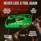 Grypmat Plus - TRIO - Toolbox Widget Canada, Grypmat, Grip mat, Tool Mat, Toolbox Widget, Tool Box Widget, Non-slip, Tool caddy, Tool tote