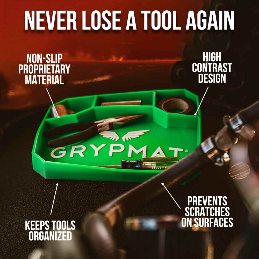 Grypmat Plus - TRIO - Toolbox Widget Canada, Grypmat, Grip mat, Tool Mat, Toolbox Widget, Tool Box Widget, Non-slip, Tool caddy, Tool tote