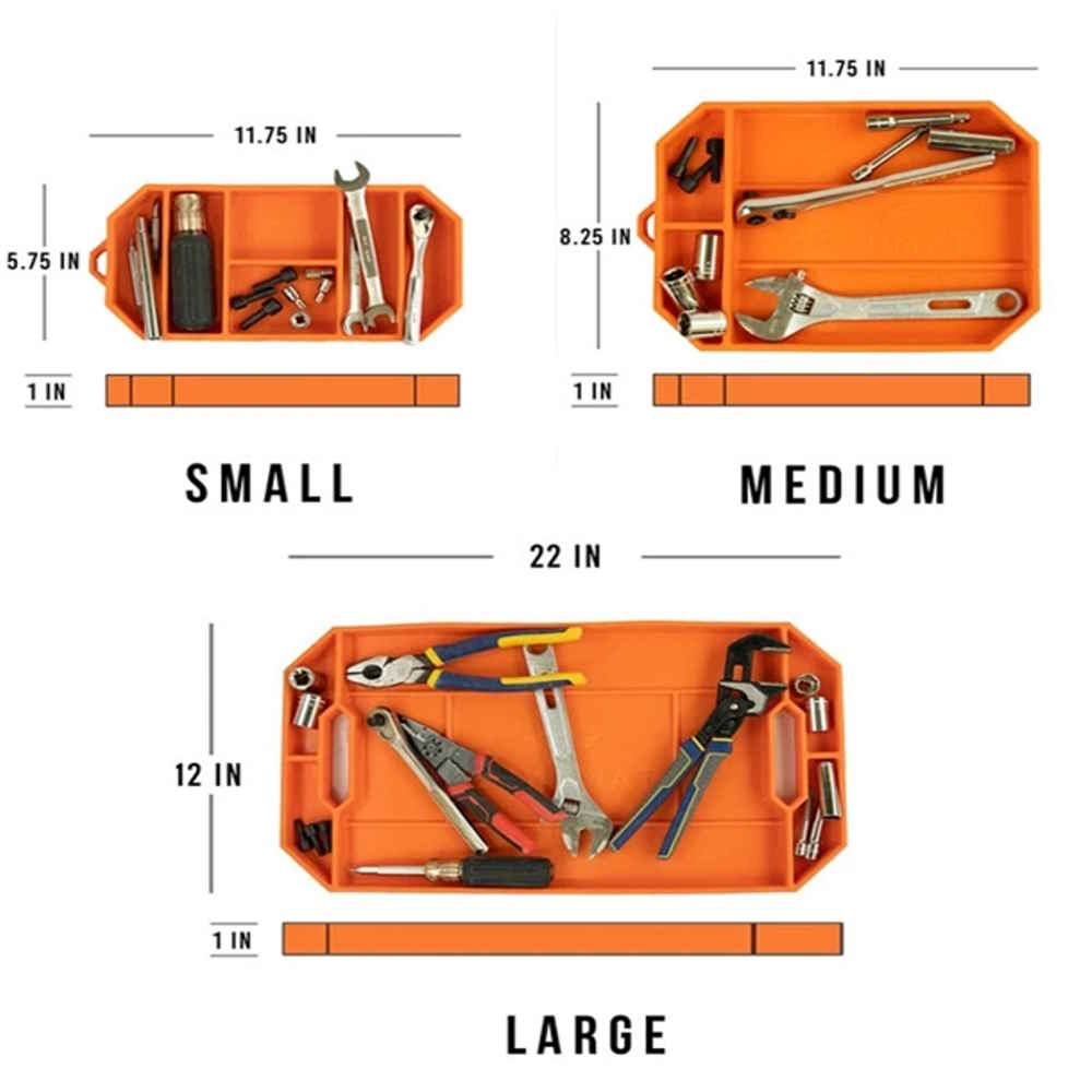 Grypmat Pro - Trio - Toolbox Widget Canada, Grypmat, Grip mat, Tool Mat, Toolbox Widget, Tool Box Widget, Non-slip, Tool caddy, Tool tote