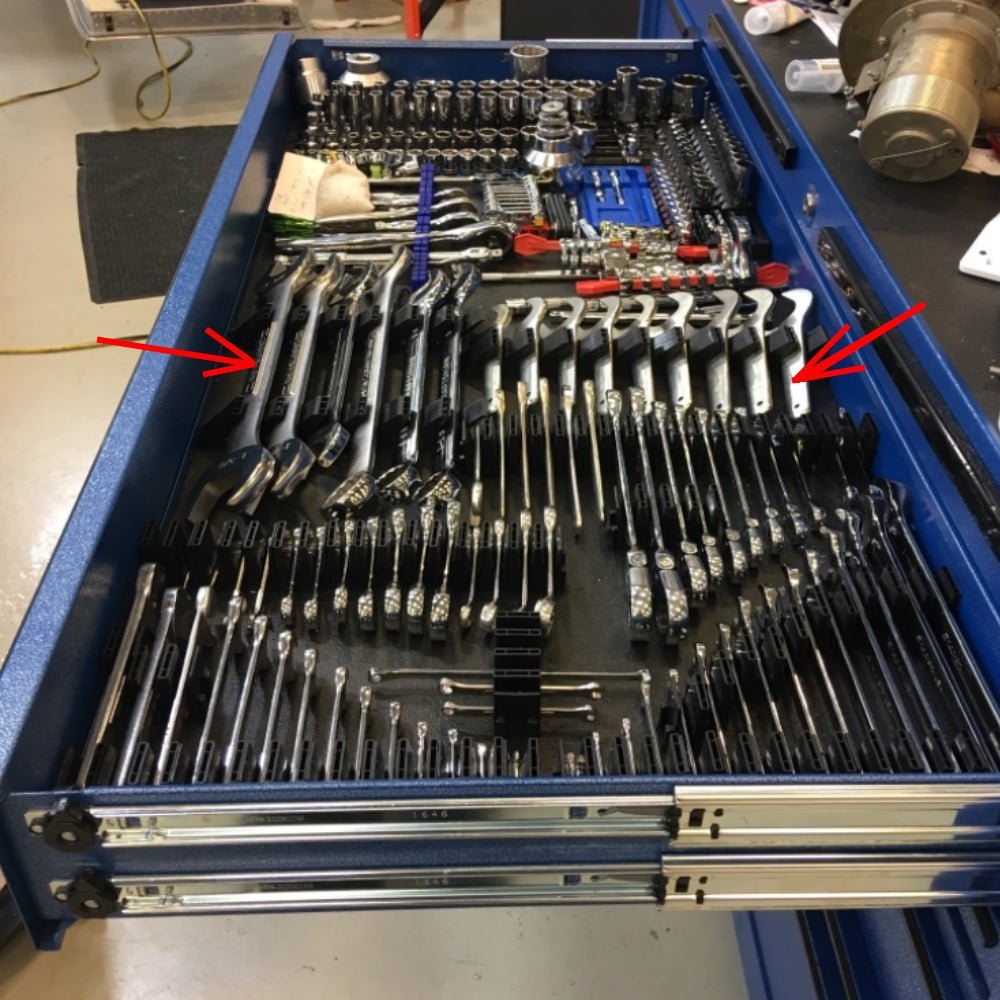 Pro - Large Wrench Organizers - Toolbox Widget Canada Wrench Organizer, Wrench Organization, Toolbox Widget, Tool Box Widget, Tool Organization, Wrench Holder
