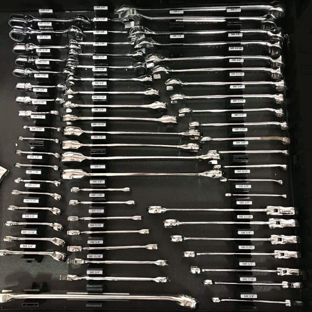 Vertical Wrench Organizers - Toolbox Widget CA